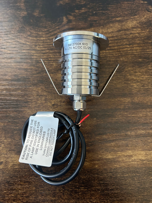 Core drilled mini well light
